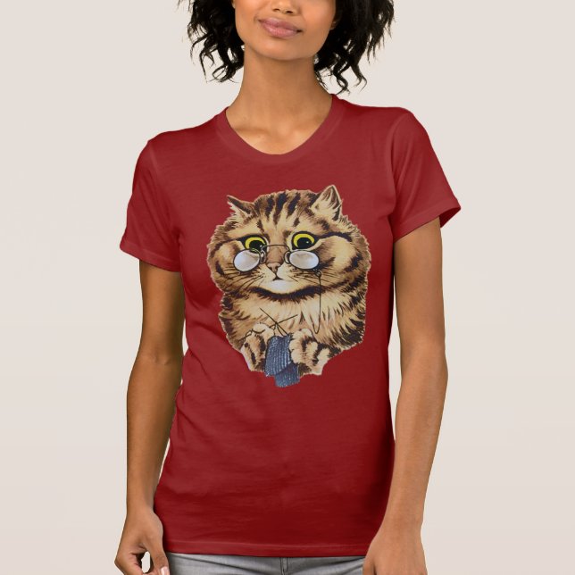 Camiseta de la abuela que hace punto (Anverso)