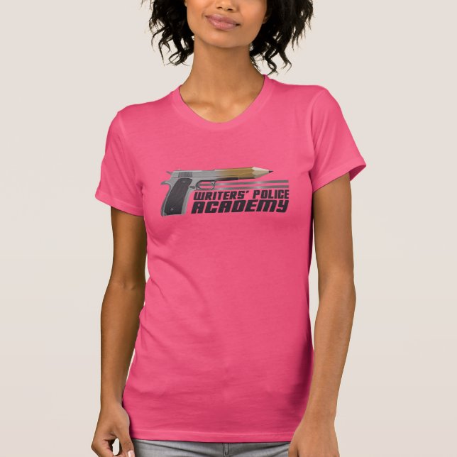 Camiseta de la Academia de Policía de Escritoras (Anverso)