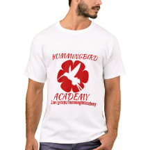 Camiseta de la academia del colibrí