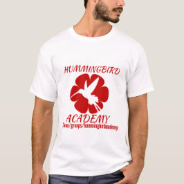 Camiseta de la academia del colibrí