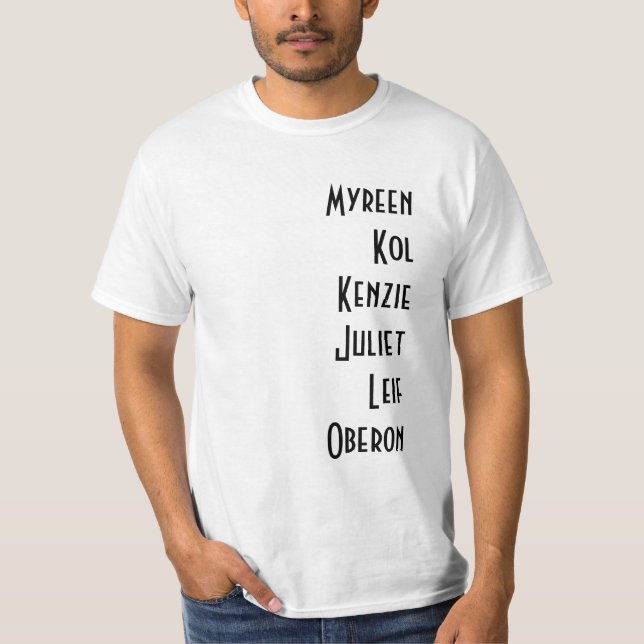 Camiseta de la academia Shifter (Anverso)