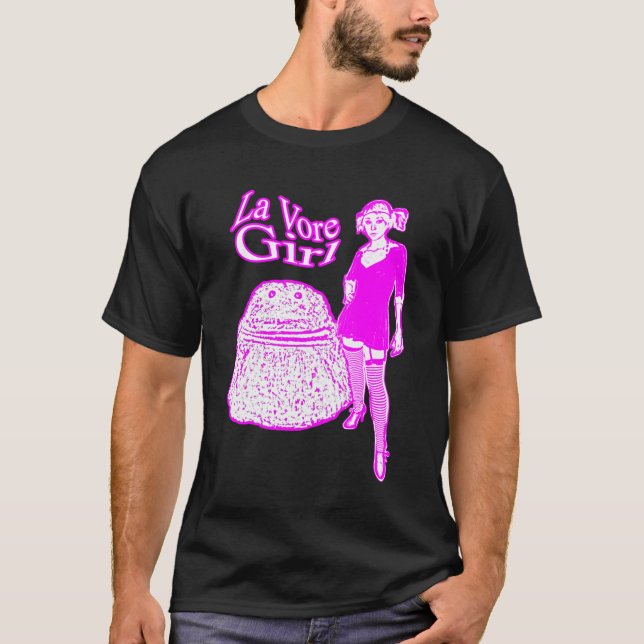 Camiseta de la "acción" de los hombres del chica (Anverso)