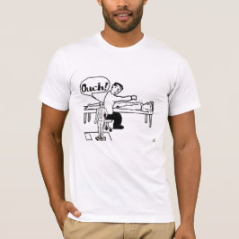 Camiseta de la acupuntura cómica