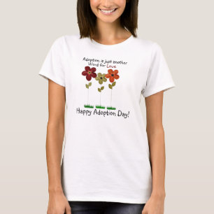 camiseta de la adopción