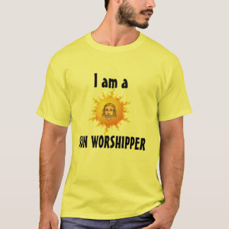 Camiseta de la adoración del hijo