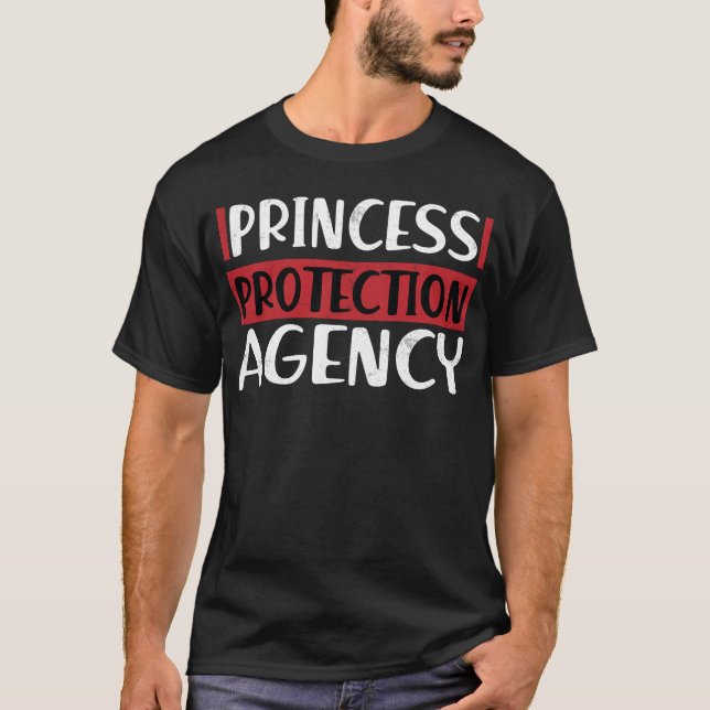 Camiseta de la Agencia de Protección de Princesas  (Anverso)