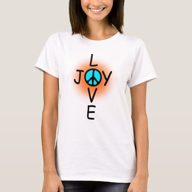 Camiseta de la alegría del amor (Anverso)