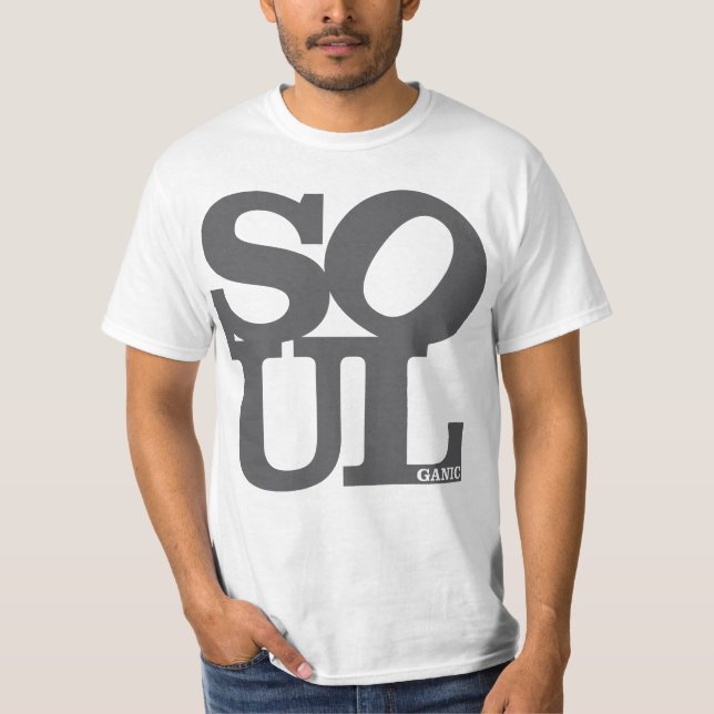 Camiseta de la "alma" de Soulganic (Anverso)
