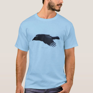 Camiseta de la amante de los pájaros negros voland