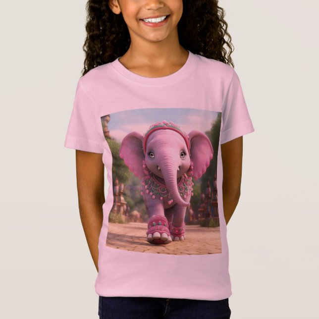 Camiseta de la amistad del elefante de marfil – Ed (Anverso)
