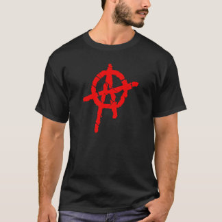 Camiseta de la anarquía para los hombres y las