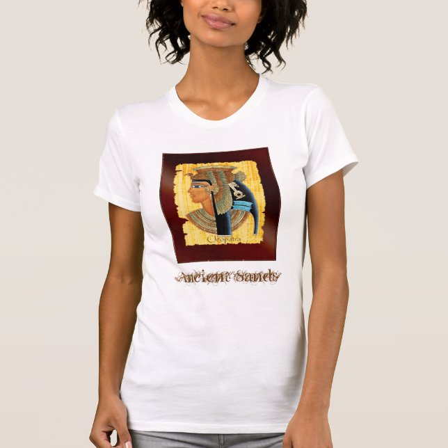 Camiseta de la antigua reina egipcia Cleopatra (Anverso)