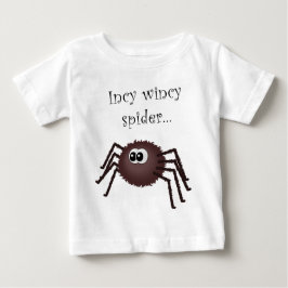 Camiseta de la araña del wincy de Incy para los