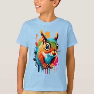 Camiseta De La Ardilla Cute - Roedor De La Ardilla