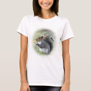 Camiseta de la ardilla de la margarita