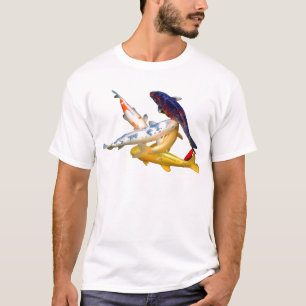 Camiseta de la armadura de Koi