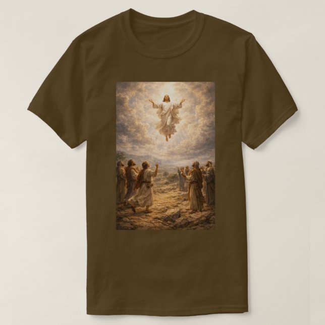Camiseta de la ascensión de Jesús (Diseño del anverso)