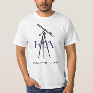 Camiseta de la astronomía del logotipo de RMA