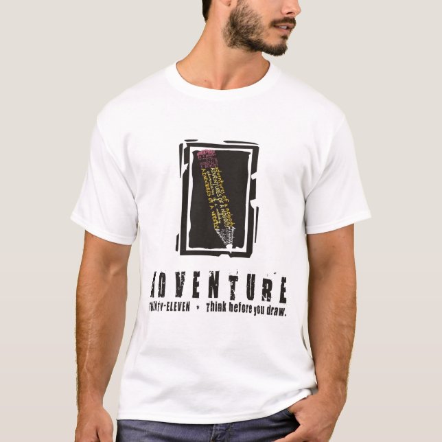 Camiseta de la aventura de la edición limitada (Anverso)