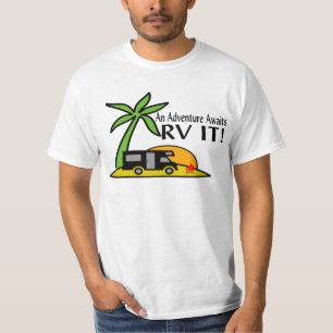 Camiseta de la aventura de rv
