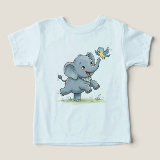 Camiseta de la aventura del pequeño elefante