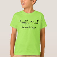 Camiseta de la ayuda de TriathaMom del niño