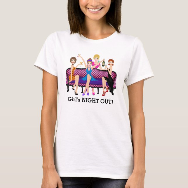 Camiseta de la Bachelorette Party de la noche del  (Anverso)