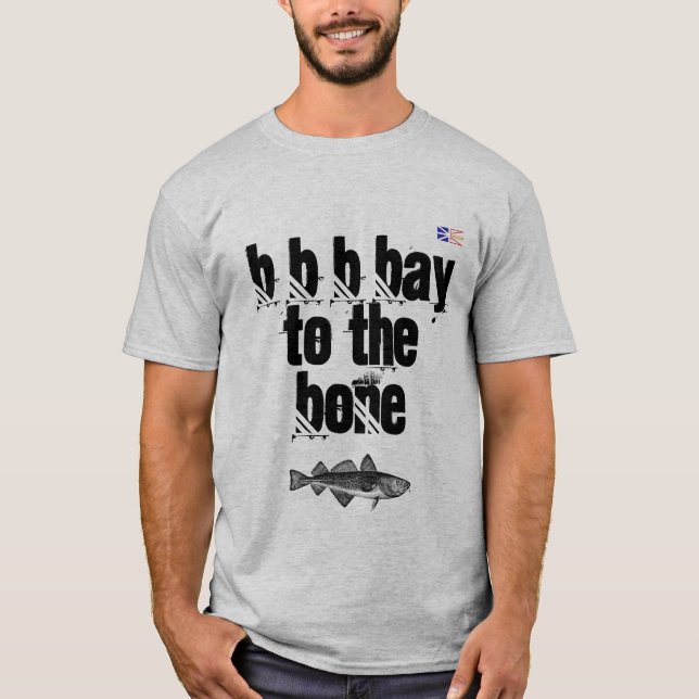 Camiseta De la bahía al hueso (Anverso)