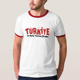 Camiseta de la bahía de Turkiye