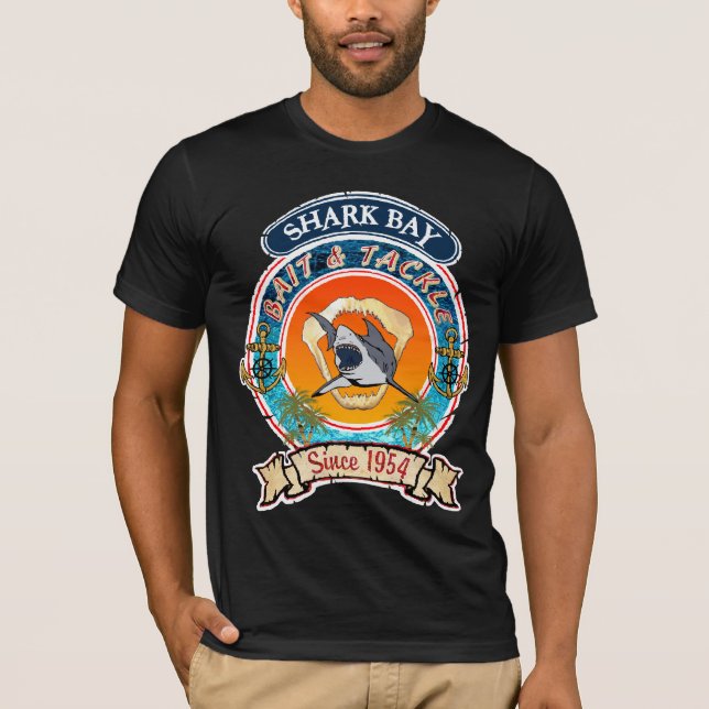 Camiseta de la Bahía del Tiburón (Anverso)