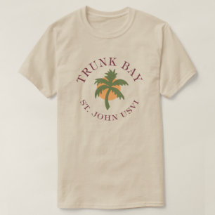Camiseta de la Bahía del Trunk Islas Vírgenes de E