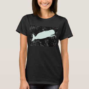 camiseta de la ballena blanca