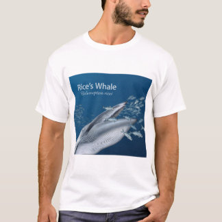 Camiseta de la ballena de Rice
