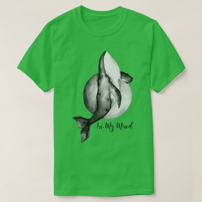 Camiseta de la ballena derecha del Atlántico Norte 1 (Diseño del anverso)