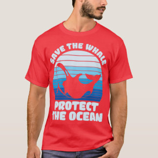 Camiseta de la ballena franca del Atlántico Norte