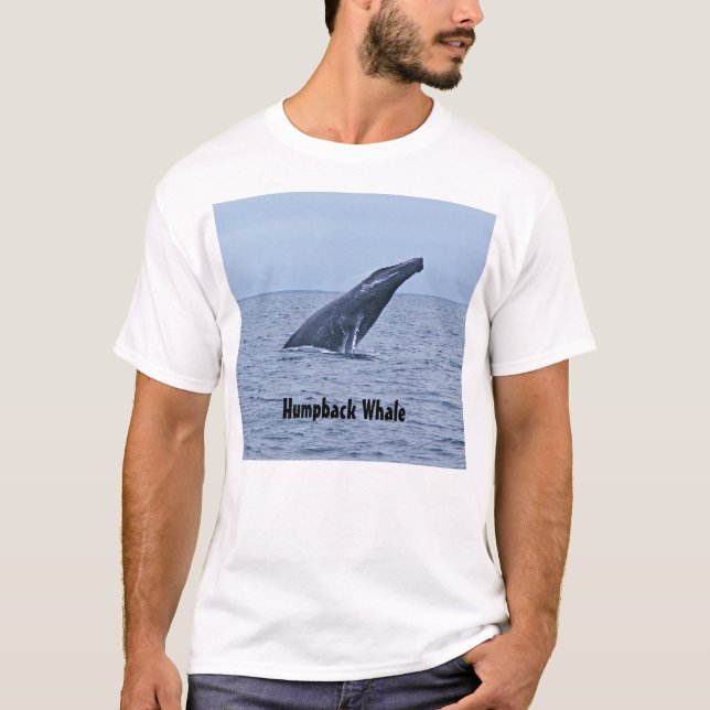 Camiseta de la ballena jorobada (Anverso)