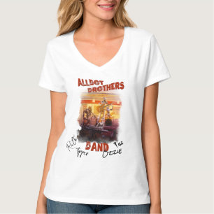 Camiseta de la banda Allbot Brothers