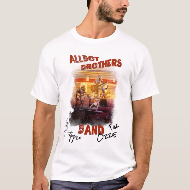 Camiseta de la banda Allbot Brothers (Anverso)