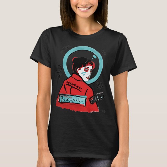 Camiseta de la banda bikini kill 15 (Anverso)