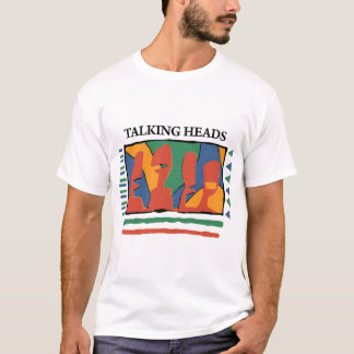 Camiseta de la banda de la cabeza de la conversaci