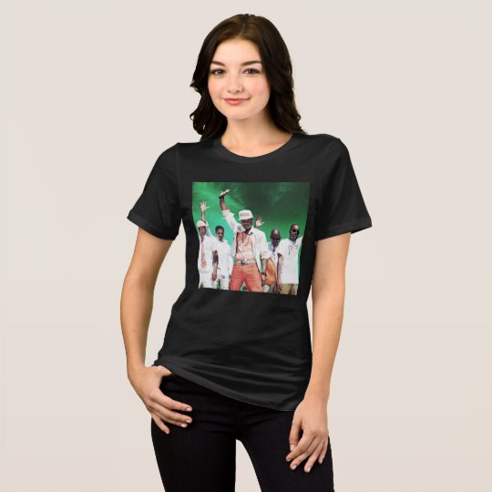Camiseta de la banda de la menta