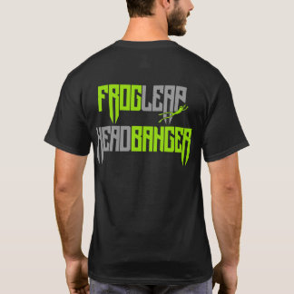 Camiseta de la banda de la rana - Verde