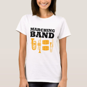 Camiseta de la banda de marcha