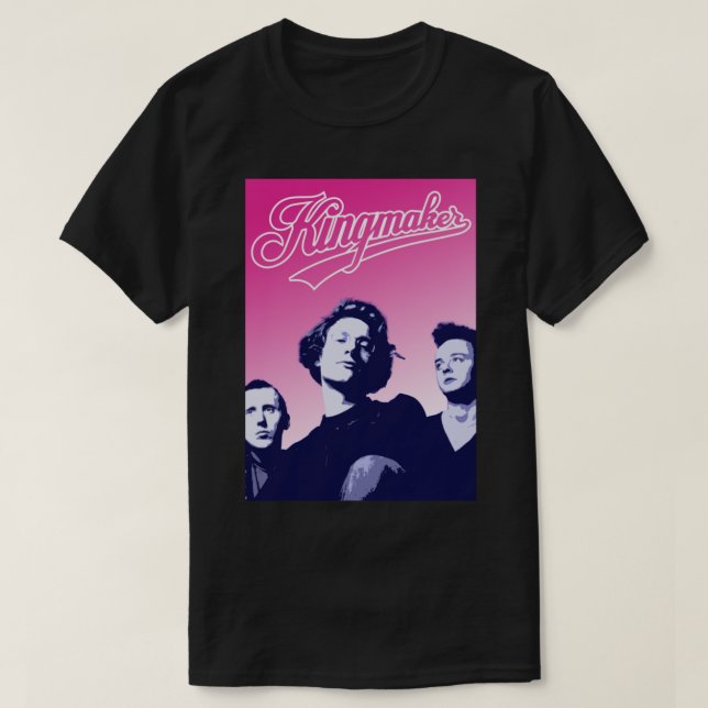 Camiseta de la banda Kingmaker 90 Design Essential (Diseño del anverso)