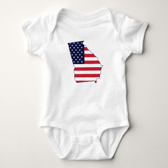 Camiseta de la bandera americana del estado de