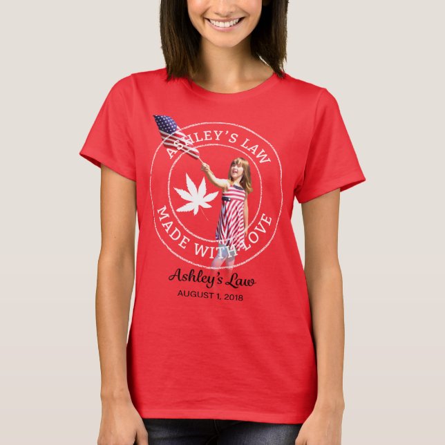Camiseta de la bandera Ashley (Anverso)