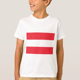 Camiseta de la bandera austríaca (Austria)