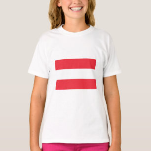 Camiseta de la bandera austríaca (Austria)