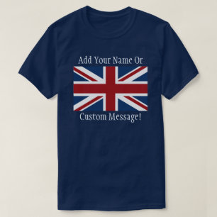 Camiseta de la bandera británica