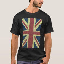 Camiseta de la bandera británica bandera de Gran B